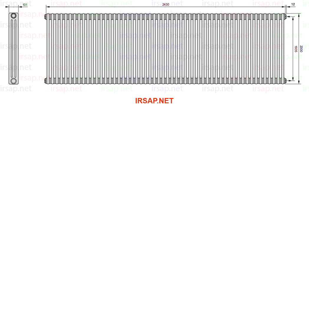 Радиатор IRSAP Tesi 32000/54 T30 CL 01